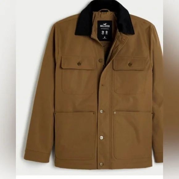 Hollister Chore jacket corduroy collar new Carhartt jacket coat look-a-like